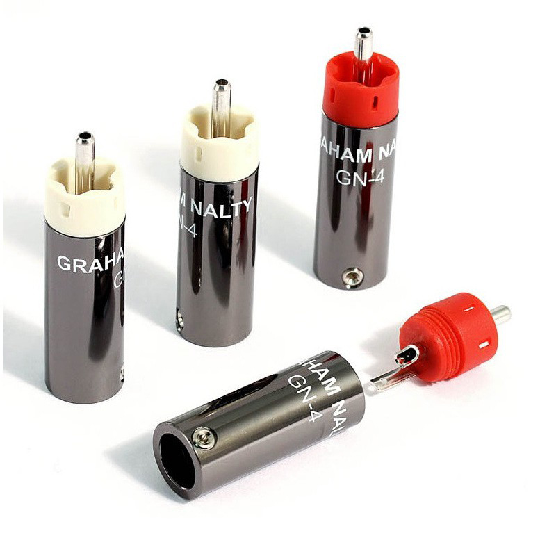 Black Rhodium Graham Nalty RCA gold plug kit GN-4G